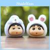 Crayon Shin Chan Animal Dress Up Toy Room Decoration Micro Landscape Ornament