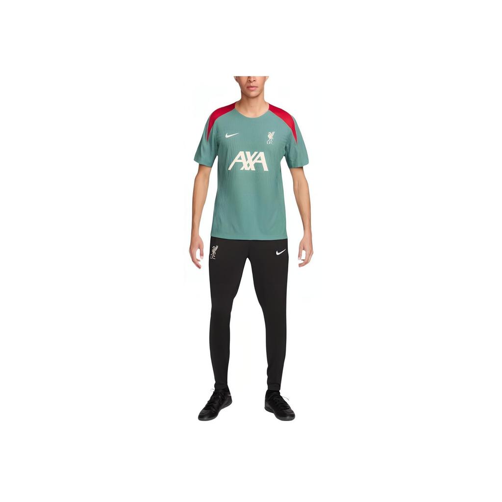 Nike Liverpool Dri-FIT ADV FC 24/25 Elite Strike Comfortable Stylish Versatile Short Sleeve Football Shirt Men Tops Green FN9260-362