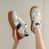 2025 Autumn New Ins Korean Version of Little White Shoes Student Fashion Platform Women's Shoes Versatile Casual Sports Shoes DX997