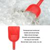 Plastic Feed Shovel Easy Clean PE Refrigerator Ice   Snow Scoop Handle with Hook