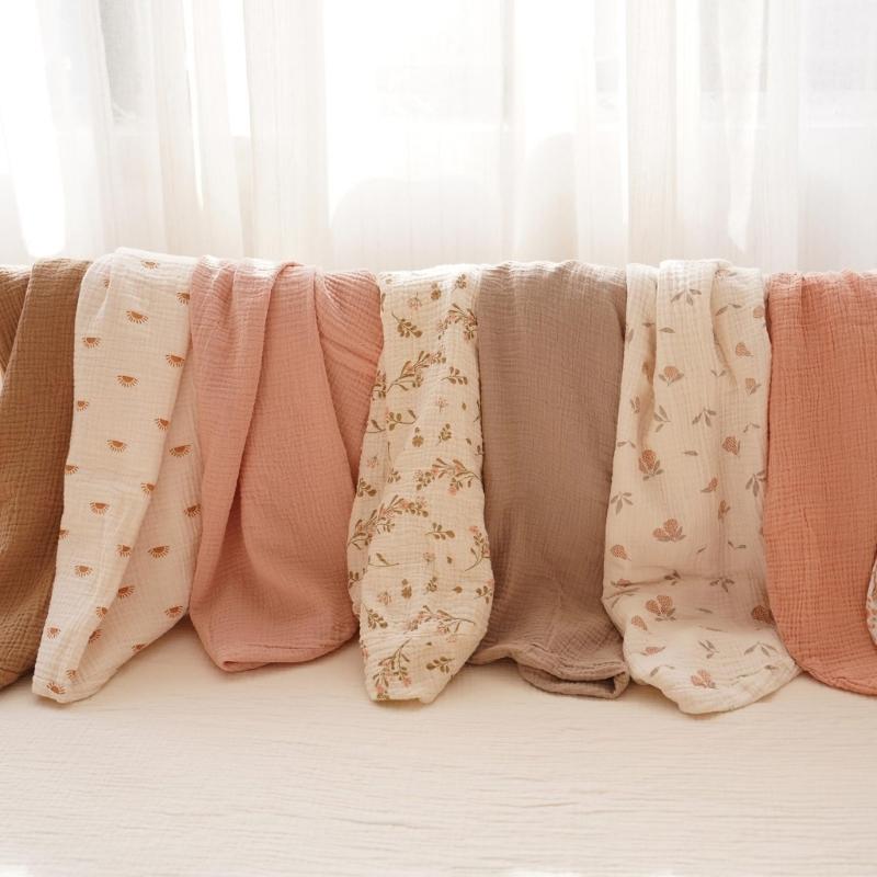 2 Stuks Comfortabel Baby Ledikantlaken Babynest Lounger Hoes Pasgeborenen Peuters Wieg Hoes Ademend Reis Hoeslaken