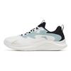Anta Casual Shock Absorbing Low Top Running Shoes Men Sneakers White Black Blue 912445573-1