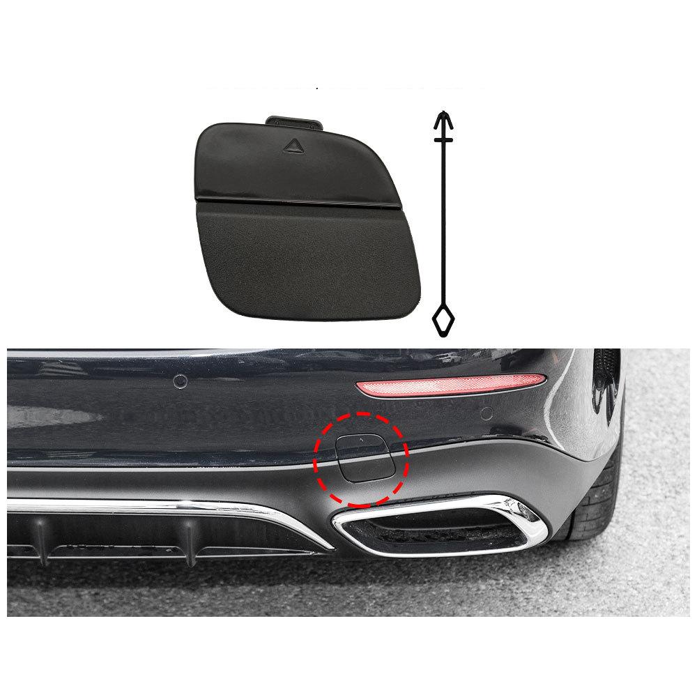 För Mercedes Benz E-klass Sport Bakre Bumper Dragkrokshålskydd W214 Bakre Bumper Släpvagnsskydd 2148856704 2024-2026