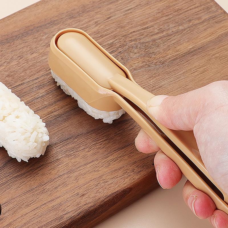 Nigiri Sushi Mold Onigiri Rice Ball Maker Warship Sushi Mold Bento Oval Rice Ball Making Breakfast Kitchen Tools Easy Sushi Kit