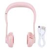 Mini nekventilator, handsfree ventilator met USB-oplaadfunctie, ideaal voor kamperen, reizen, buitengebruik en als accessoire voor