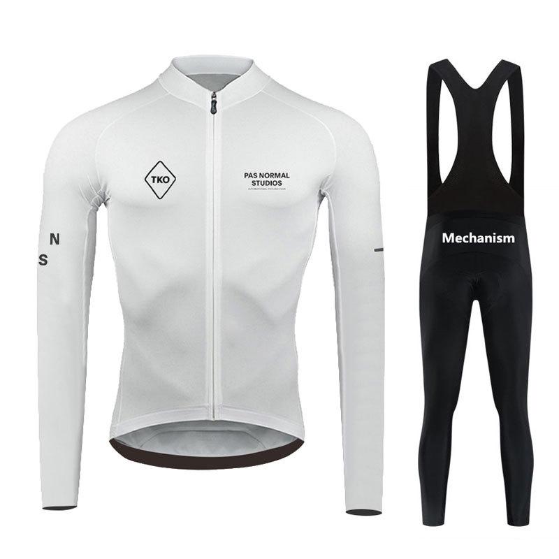 

Мужская быстросохнущая дышащая веломайка с длинным рукавом для осени и весны – дорожный и горный стили, коллекция Cross-Border PAS. XL