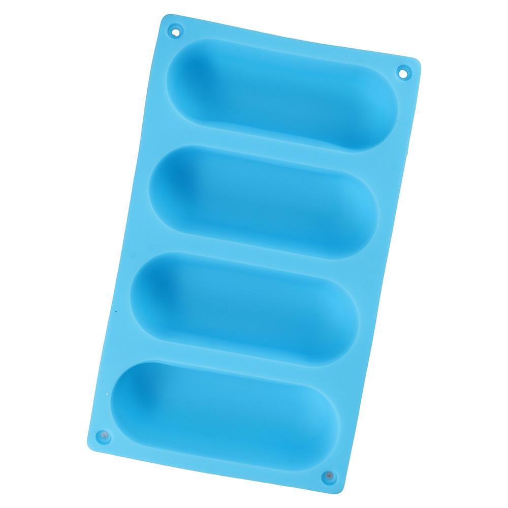 2 Pack Silicone Silicone Hot Dog Bun Molds DIY Baking Tray Bread Mold Hot Dog Sausage Mold  Baguette