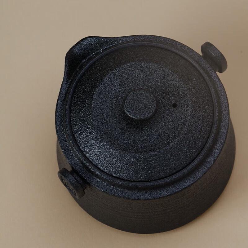 Edenus Black Iron Glaze Gongfu Travel Tea Set