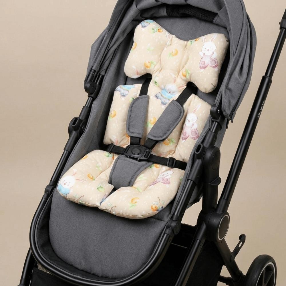 Cartoon Pattern Stroller Seat Cushion Cotton Stroller Accessories High Chair Liner Pad Going Out