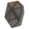 Metal Lampshade E27 E26 Polygonal Modern Hollow Lamp Shade for Table Lamp Pendant Floor Light