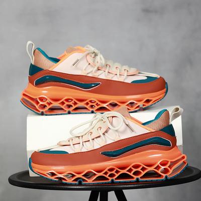 Spring New Men's Blade Sports Shoes Medium Help Live Broadcast Breathable Casual Shock Absorption Ultra-light Student Running Shoes Men