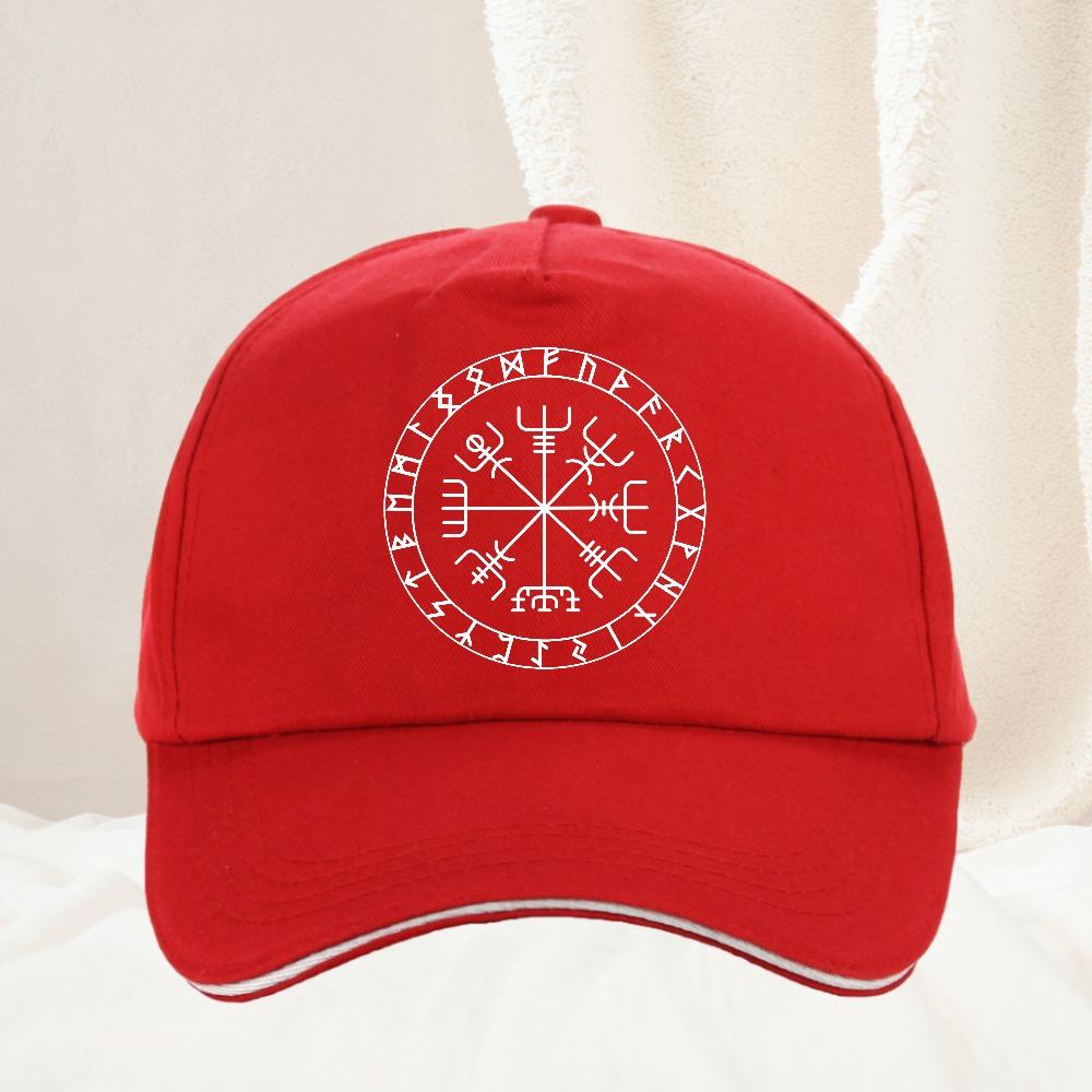 Viking Runic Compass Graphic hat Funny Trip Baseball Cap Fashion Casual Harajuku Unisex Women Adjustable Snapback hat