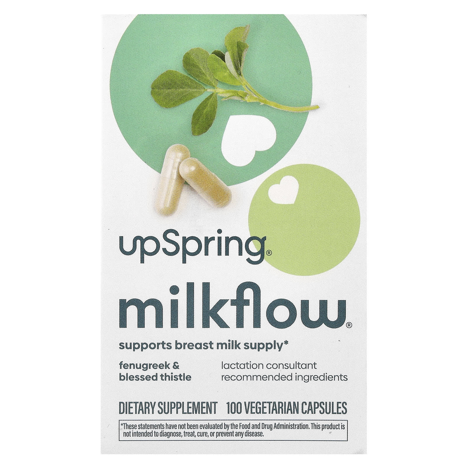 

Milkflow, Horopa + Blessed Thistle, 100 Veggie Caps