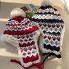 New Winter Warm Bomber Hat Thermal Knitted Thick Fleece Earflap Hat Plush Windproof Women Winter Outdoor Travel Hiking Ski Hat
