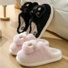 Women's Cotton Slippers  Cotton Slippers Plush Cartoon Warm Comfort Couple Home Thick Soled Lovely Non Slip Slippers Cat 2025