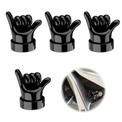 EsiFare 4 Piece Set Tire Valve Cap Air Valve Cap Valve Cap Car Durable