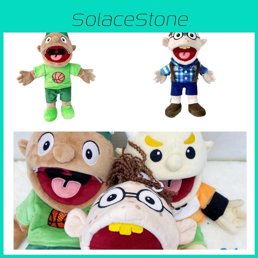 Jeff Plush Toy Puppet For Parent-child Interaction Joseph/bernard Schoolmate
