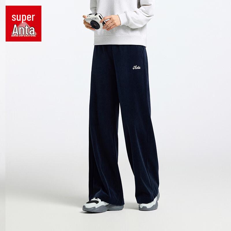 

Anta Women s Retro Corduroy Wide-Leg Pants 170/L