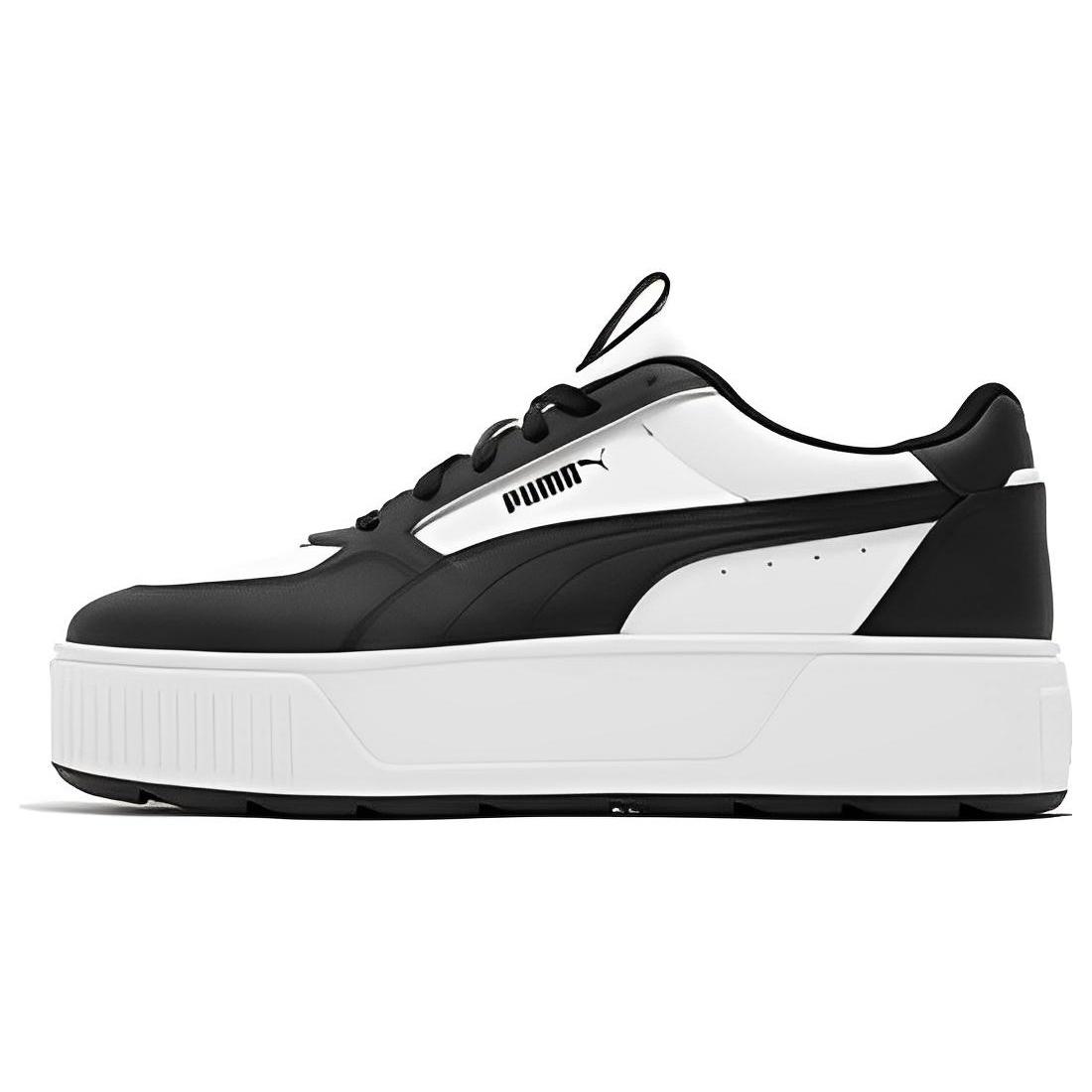 (WMNS) PUMA Karmen Rebelle Black White Women s 387212-06 EU 35.5