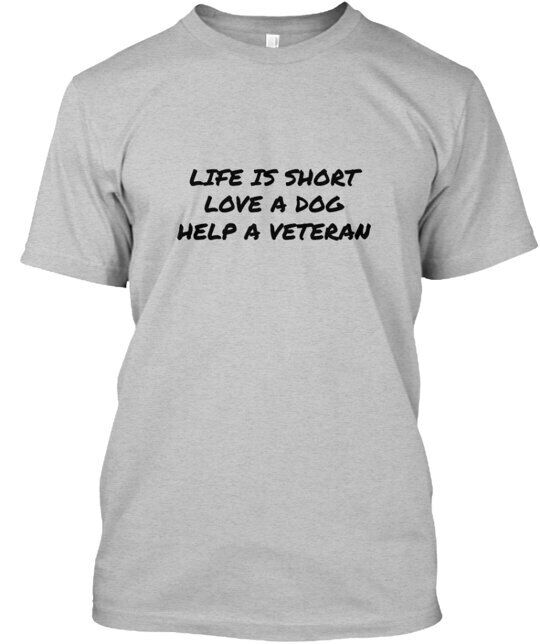 

Футболка унисекс Rescues4Warriors Life Is Short