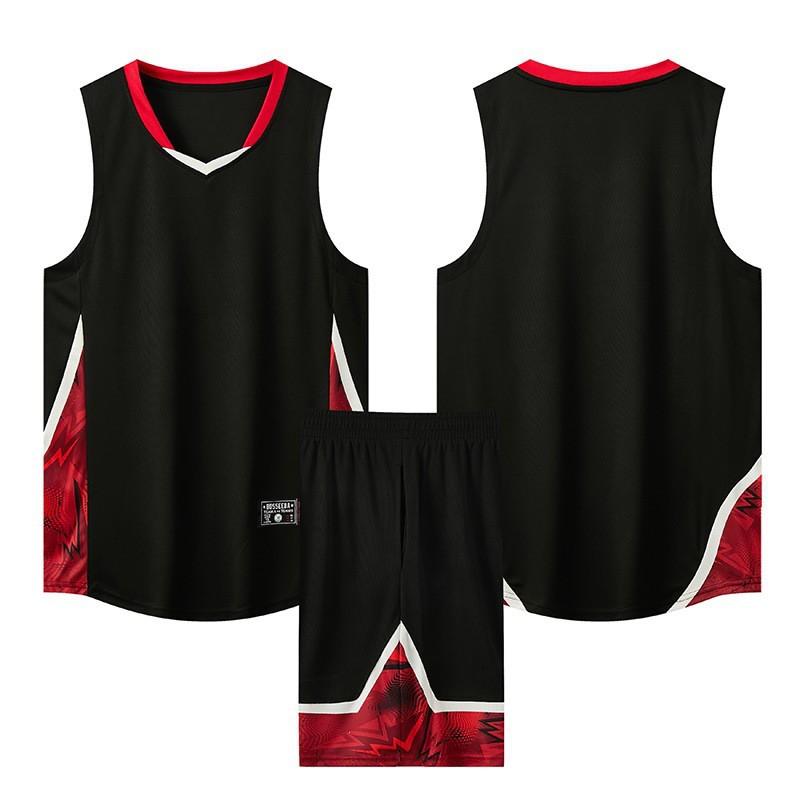 Men Women Basketball Uniform Set Quick Dry Breathable Sleeveless Jersey Training Game Wear Adults
