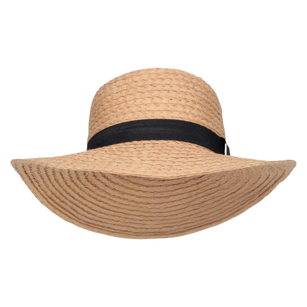 Mountain Warehouse Womens/Ladies Straw Wide Brim Sun Hat