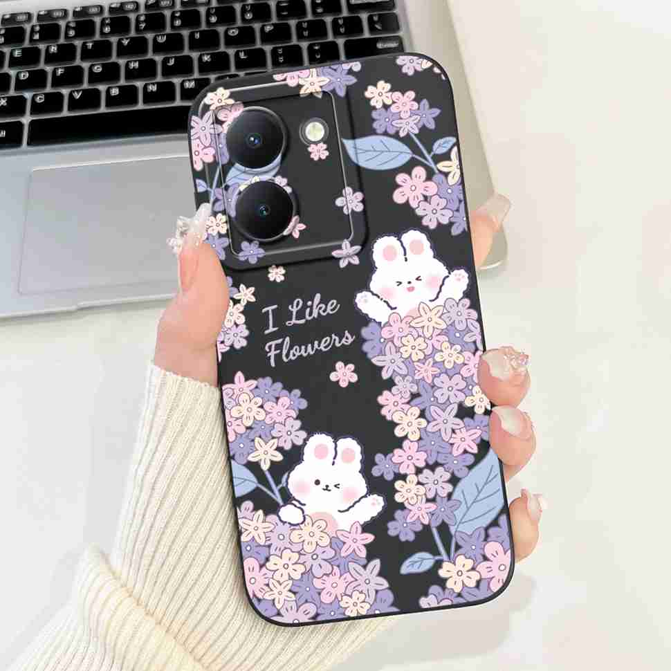 For Vivo Y36 4G Case V2247 Fashion Painted Cover Silicone Casing For Vivo Y 36 Y36 vivoY36 Soft ShockProof Fundas Coque
