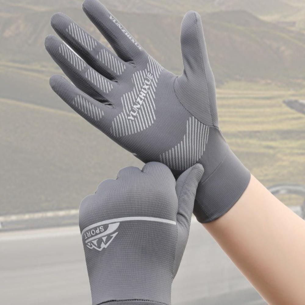 Highly Elastic Sunscreen Gloves Anti-UV Riding Driving Gloves New Driving Mittens Surf