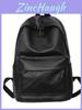 Lässiger PU-Leder-Rucksack für Studenten mit Design für Schule und Reisen