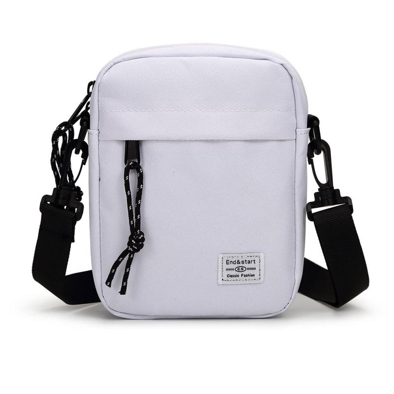 Men's satchel extra small shoulder mini small hanging bag small satchel trendy brand diagonal span small backpack lightweight boys messenger bag