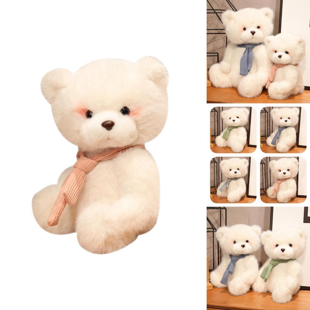 Adorable Soft Teddy Bear Plush Toy Creative Cute Stuffed Animal Doll For Girls Birthday Gift Wholesale