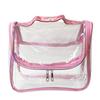[Suitcase Company] Clear Pouch, Large Capacity, Transparent PVC Vinyl Cosmetic Pouch with Handle, See-Through Design for Travel, Pool, Gym, Hot