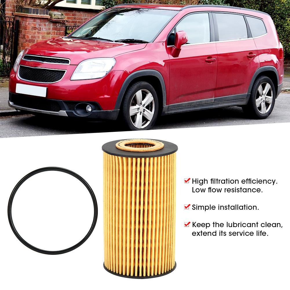 Auto Car Engine Oil Filter HU612 2X Replacement Fits for Chevrolet Orlando J309   1.8 1.8 LPG