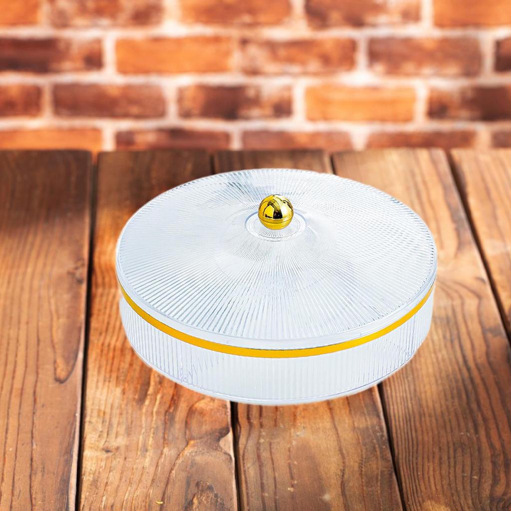 Dried Fruit Holder Tray Food Storage Container Creative Snack with Lid Appetizer Nut