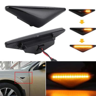 2pcs LED Dynamic Flowing Turn Signal Lights Light Dynamic Side Marker For Falcon FG XT XR6 XR8 FG MONDEO M-K III FOCUS M-K I