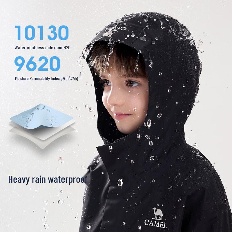 Camel Kids' 3-in-1 Outdoor Jacket