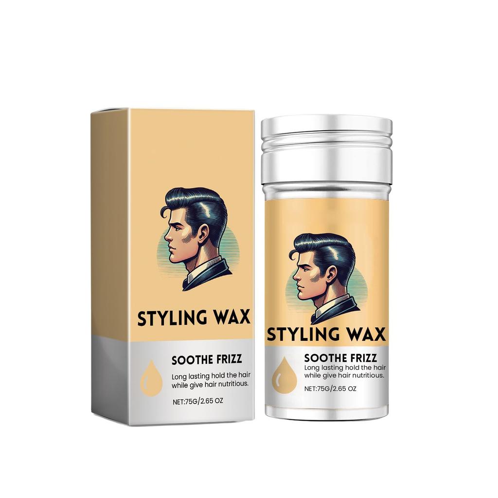 Styling Wax,Hair Wax,Portable Hair Wax,smoothing And Frizzy Hair, Long-lasting Styling, Portable Styling Wax Stick