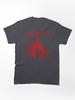 Fist Holding Fork and Fire Flame Classic Unisex T-Shirt