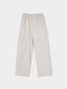 HAVE HAD City Summer Light Elastic Waist Pants (Beige)