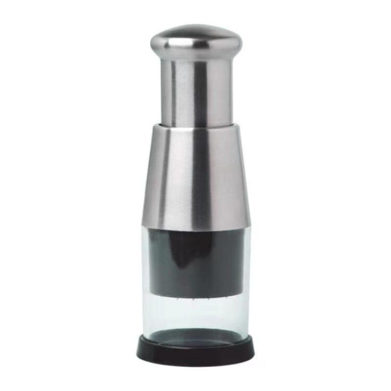 Stainless Steel Patting Knife Garlic Paste Magic Tool, Manual Garlic Crushing and Mashing Machine, Scallion, Ginger and Garlic Mashing Machine