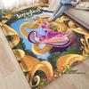 Disne Movie Tangled Rapunzel Princess Area Rug,Carpet for Home Living Room Bedroom Sofa Doormat Kitchen Decor Non-slip Floor Mat