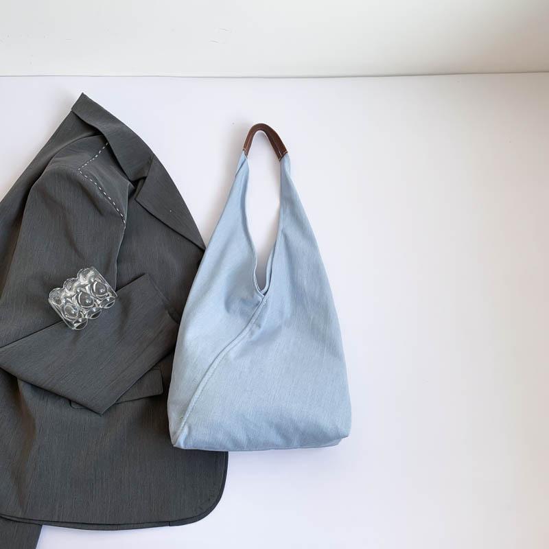 

Проста модна сумка через плече 2024, літо, літо, проста модна сумка великої місткості, модна дорожня сумка небо синє кольору