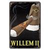 Metal Tin Poster Cigar Plaque Retro Metal Plate Gentleman Smoke Cigar Whisky Vintage Metal Tin Sign Bar Club Man Cave Wall Decor