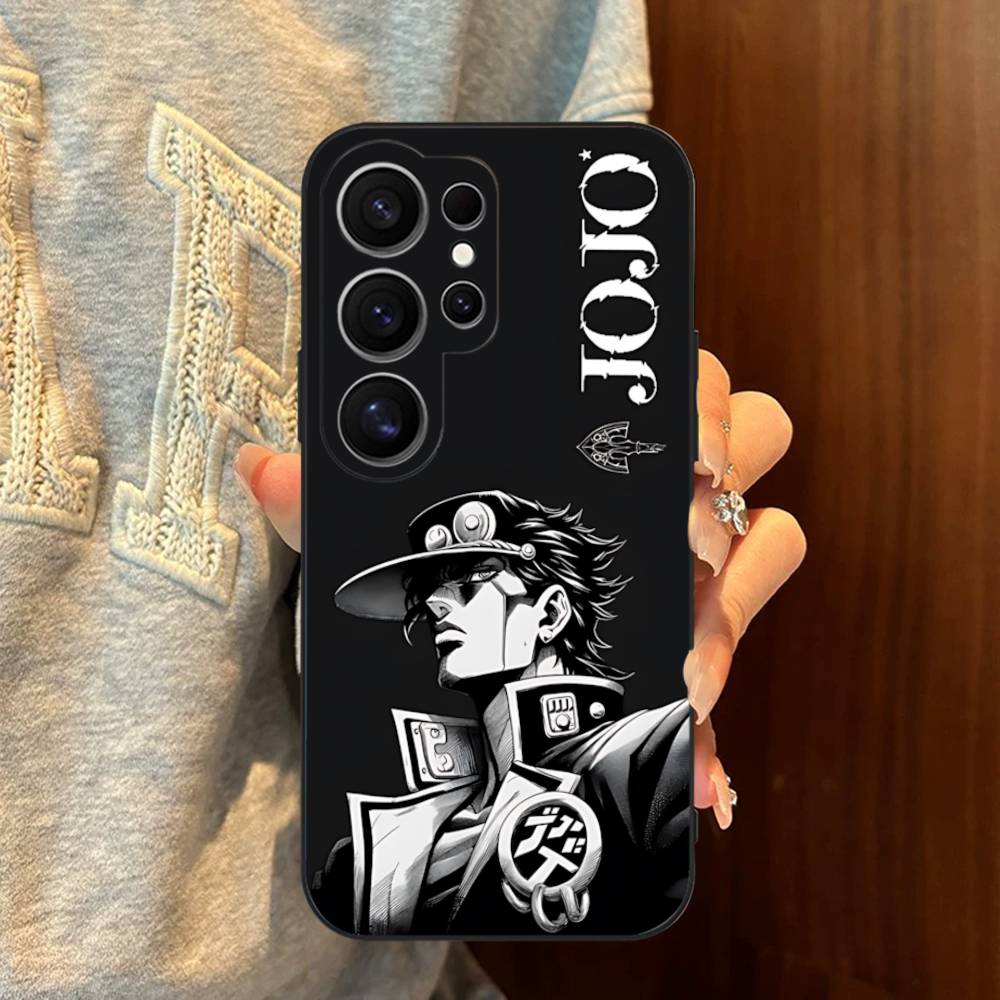 

Чехол для телефона Anime J-JoJo Classic B-Bizarre A-Adventure для Samsung S 24 Fe 25 Ultra Plus 20 Lite 30 22 23 24 22 Ultra 5G Fundas Samsung S20 Plus 5G
