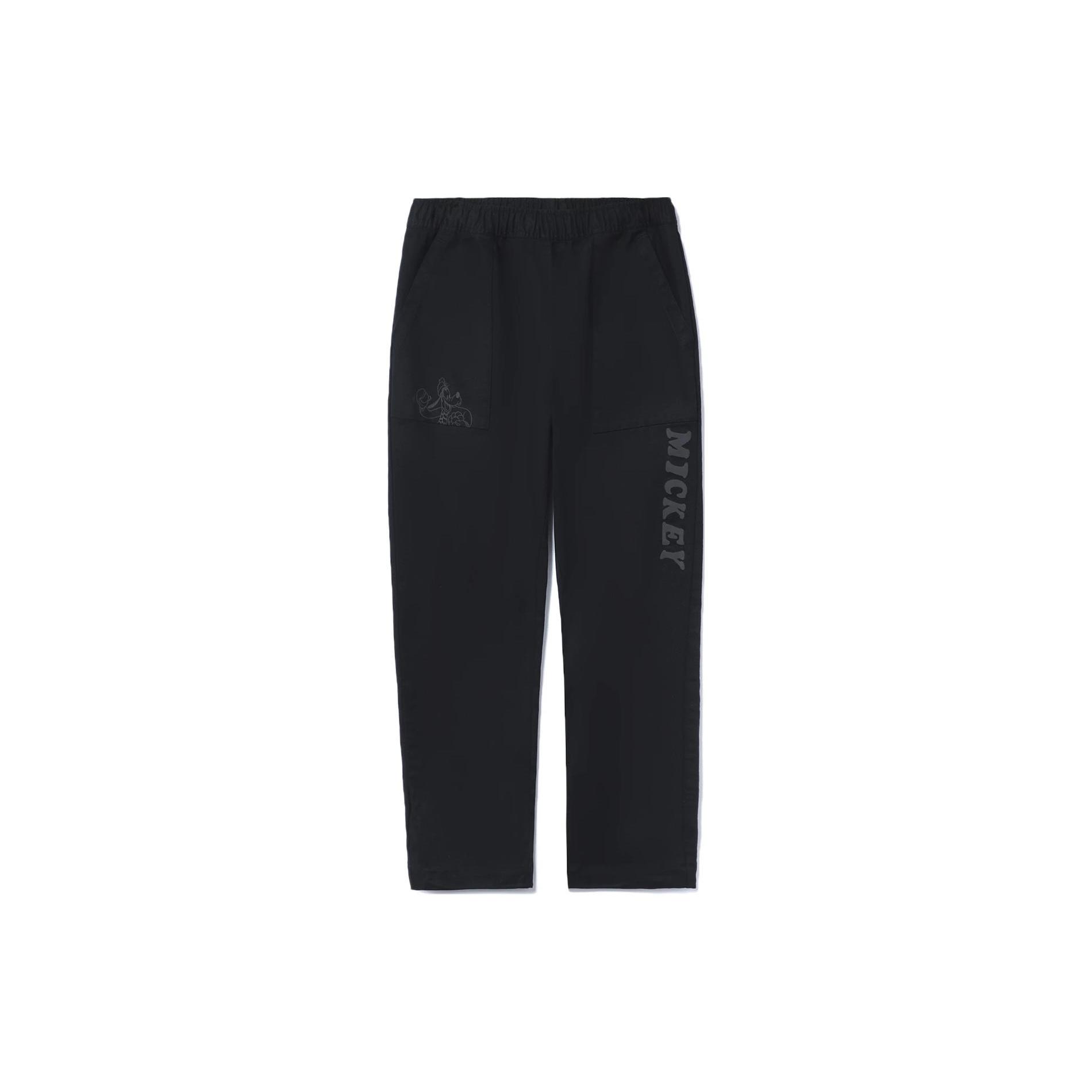 Li Ning x Disney Knitted Sweatpants Unisex Black AKXR425-2 S