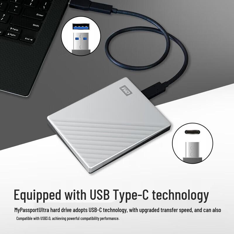 Western Digital My Passport Ultra 2TB Portable Hard Drive