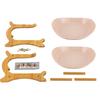 2 Tier Fruit Bowl Fruit Basket Stand Fruit Serving Tray for Kitchen Counter