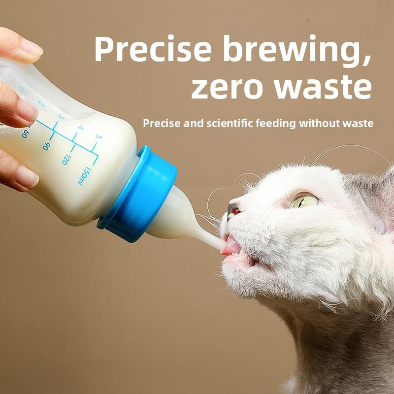 Katzenmilchflaschen, Haustierkätzchen, Babykatzenfütterer, Schnuller, Welpen, Neugeborene Kätzchen, Spezielle Milchflaschen für Kätzchen