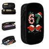 Six Seven 67 Meme Christmas Santa And Elf Hand Pencil Cases Pencil Pouch Pen for Student Bag School Supplies Zipper Stationery