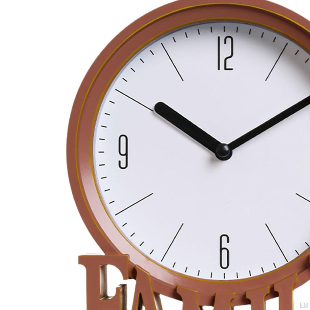 Desk Clocks, Easy to Read Decorative Mantel Clocks for Family Not , Vintage Style Clock